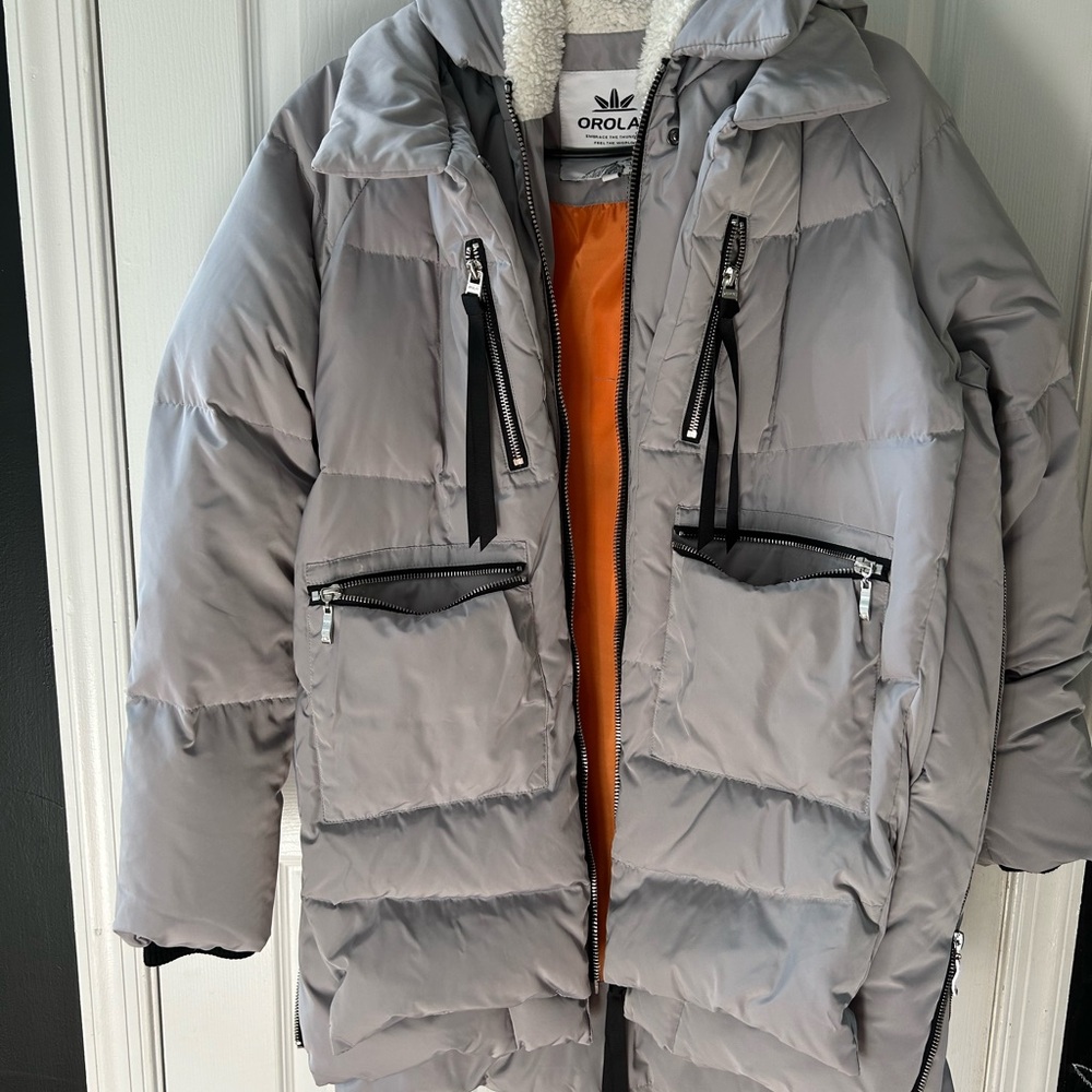 OROLAY women’s thickened down jacket